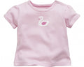 Schnizler T-shirt korte mouwen Zwaan meisjes roze maat 86