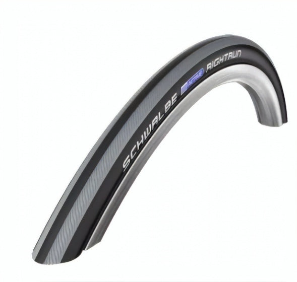 Schwalbe 22x1.00 (25-489) rightrun rolstoel zwart-grijs draad 10275387.01
