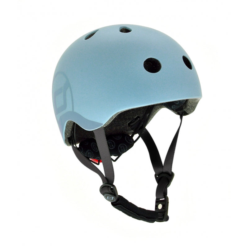 scoot and ride - helmet s - steel