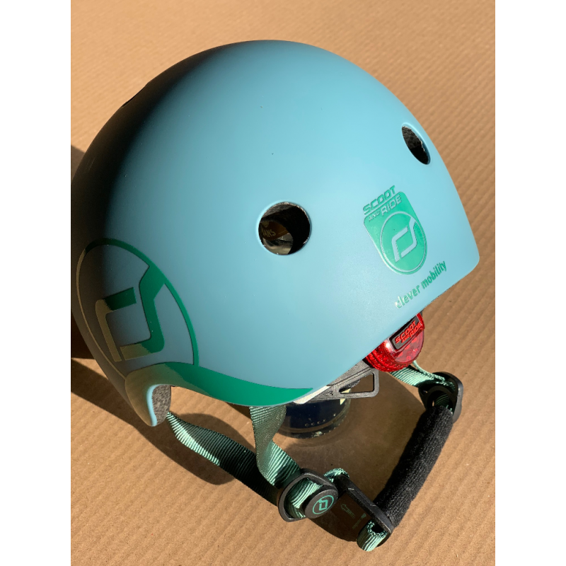 scoot and ride - helmet xs - steel