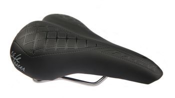 Zadel Selle Bassano Cafe Racer Retro Zwart