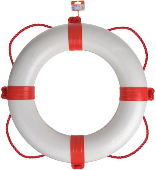 reddingsboei Ø60 cm wit/rood