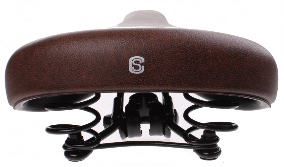 Selle comfort City zadel stadsfiets unisex bruin