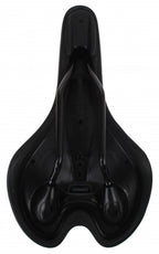 zadel Lancia unisex zwart 28 x 15 cm