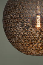 hanglamp L.A. XL 58 x 150 cm staal 40W zwart