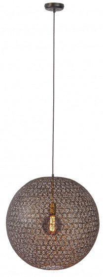 hanglamp L.A. XL 58 x 150 cm staal 40W zwart