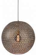 hanglamp L.A. XL 58 x 150 cm staal 40W zwart