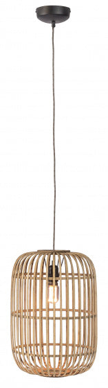 Sense' living Hanglamp Rio 46 x 114 cm bamboe 40W naturel