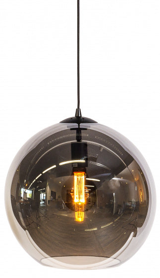 hanglamp Tokyo 40 x 160 cm E27 glas zwart
