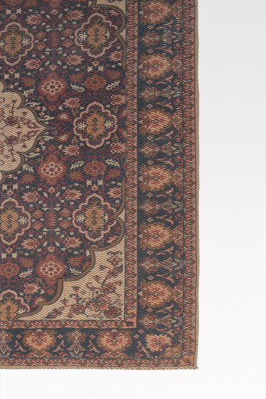 vloerkleed Perzian 160 x 230 cm textiel bruin