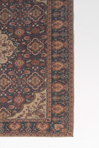 vloerkleed Perzian 160 x 230 cm textiel bruin