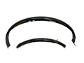 Spatbord set V+A zwart 28"/48mm breed + stangen