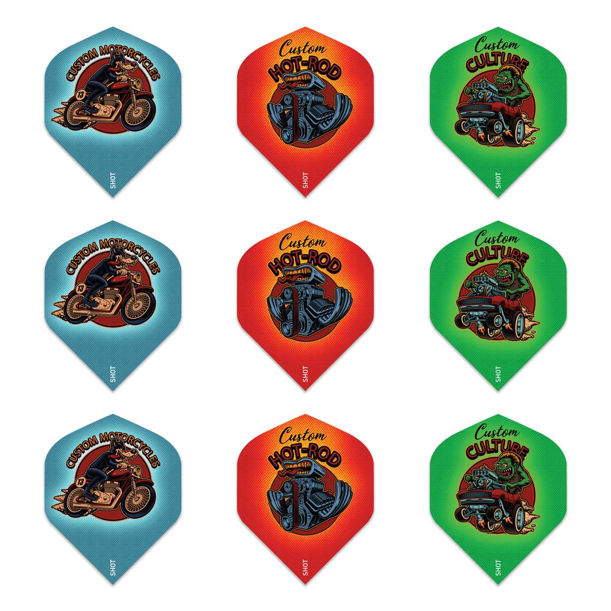 Shot Value Range Trio Flight Pack