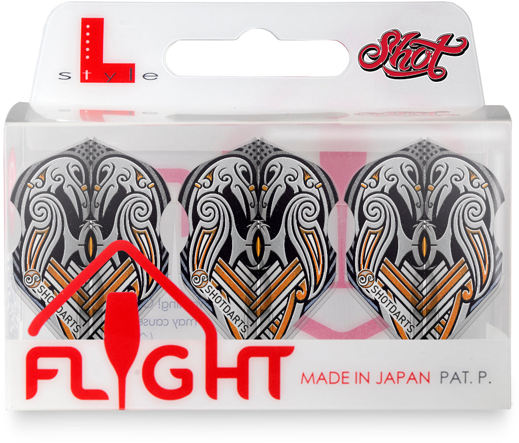 Shot L-Style Viking Raven Black L3