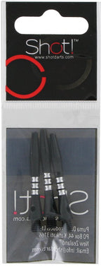 Pyramid Alu Mat Black Short