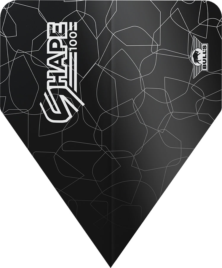 Bull's Shape 100 Black Delta Flight