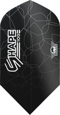 Bull's Shape 100 Black Slim Flight