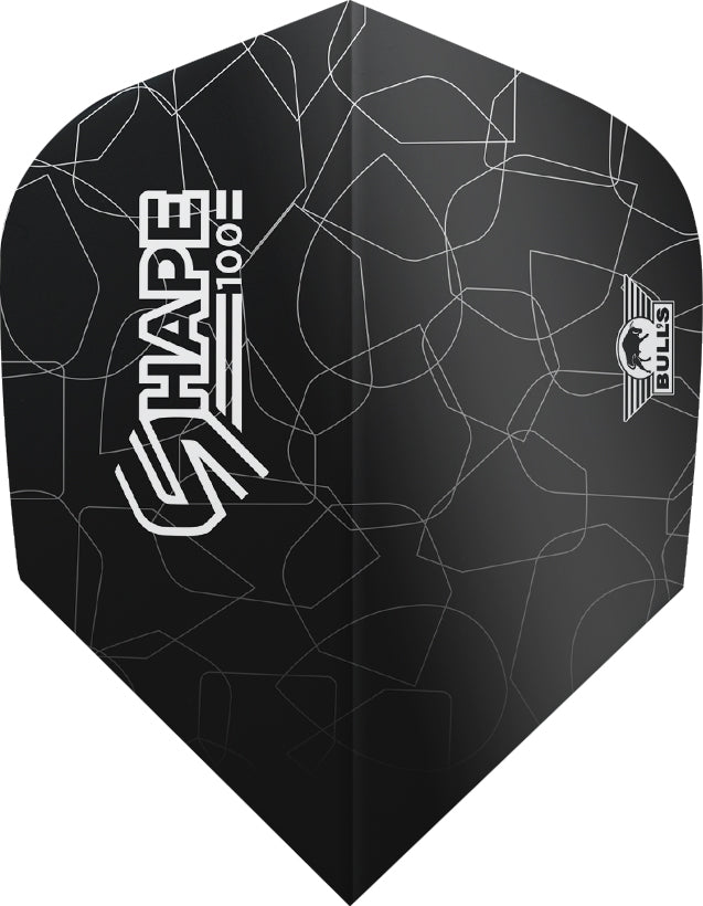 Bull's Shape 100 Black Std.6 Flight