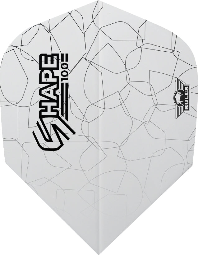 Bull's Shape 100 White Std.6 Flight