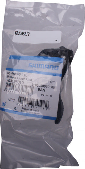 Shimano Remhuis XT SL-M8000 schakelunit links zwart 7-delig