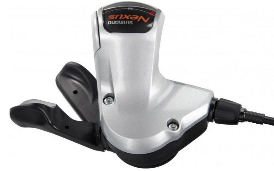 Shimano duimshifter revo nexus sl-7s50 rubber zilver 3-delig