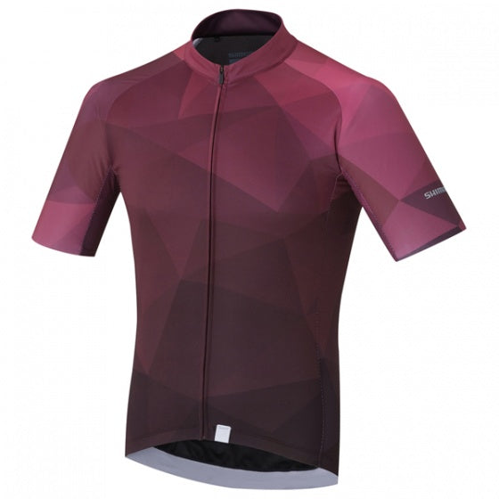 fietsshirt Breakaway heren paars maat S