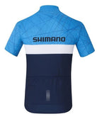 fietsshirt Team Performance heren blauw Maat S
