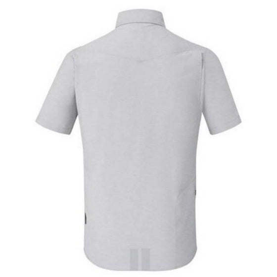 fietsshirt Transit heren polyester grijs maat XS