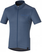 Shimano Fietsshirt Transit Pavement heren donkerblauw maat S