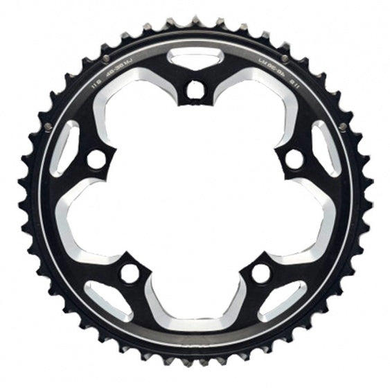 Shimano fc-rs500 kettingblad - 46t - voor racefiets - 110 mm - zwart