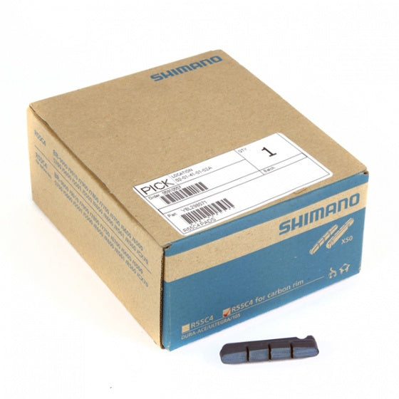 shimano remblokken r55c4 carbon - qty50