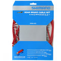 shimano remkabelset dura ace bc-9000 br.cable set da bc9000 shim. red