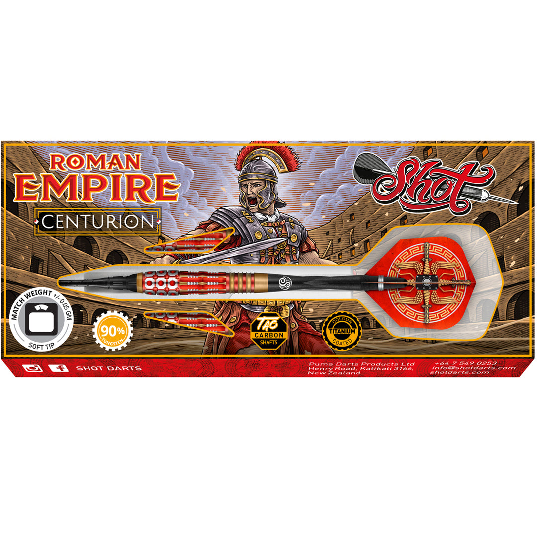 Softtip Shot Roman Empire Centurion 90% 18 gram
