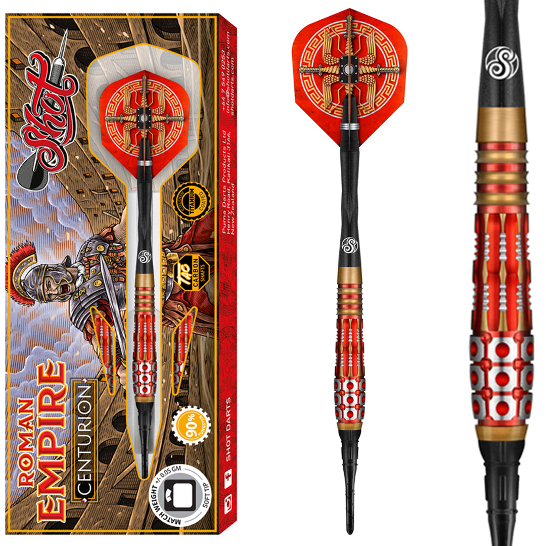 Softtip Shot Roman Empire Centurion 90% 18 gram