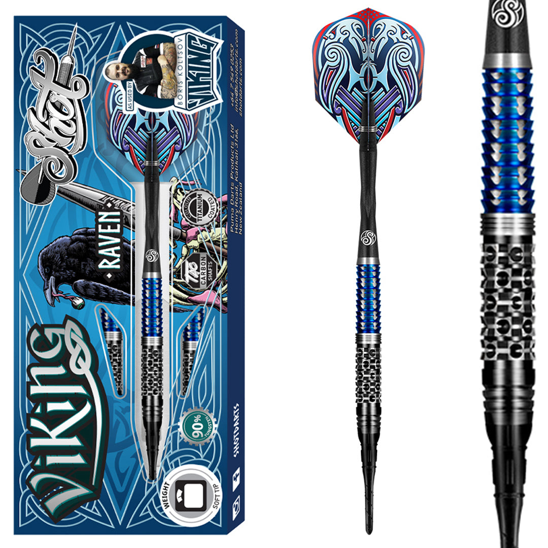 Softtip Shot Viking Raven 90% 18 gram
