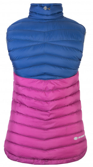 Sir joseph Bodywarmer Atol dames polyester blauw/roze mt L