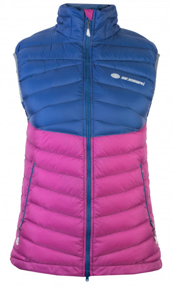 Sir joseph Bodywarmer Atol dames polyester blauw/roze mt L