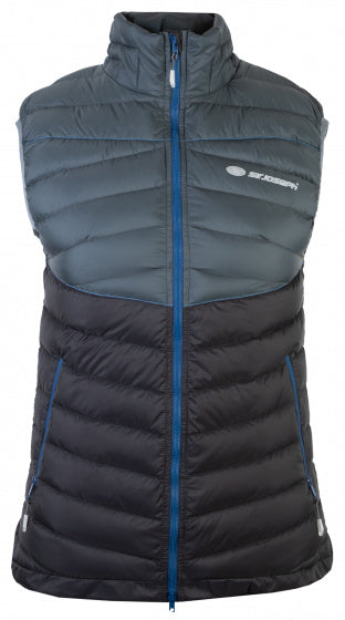 Sir joseph Bodywarmer Atol dames polyester grijs/zwart mt S