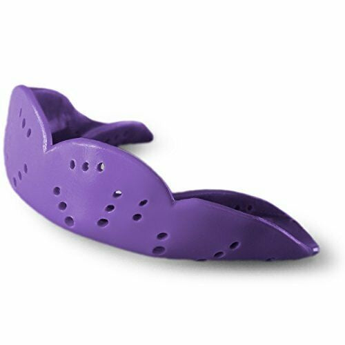 Sisu - aero 1.6 - bitje - gebitsbeschermer mondbeschermer mouthguard - maat m - paars - dun stevig sportbitje voor hockey boksen