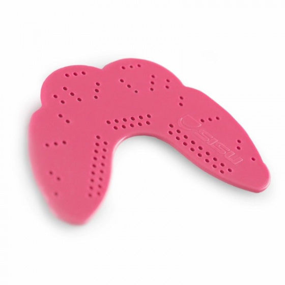 Sisu - aero 1.6 - bitje - mondbeschermer gebitsbeschermer mouthguard - maat l - roze - veilig comfortabel gebitsbitje