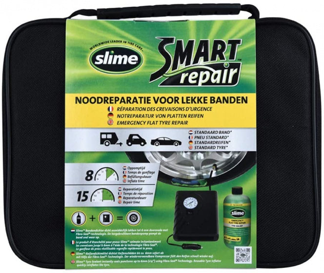 Slime smart repair noodreparatieset voor lekke banden