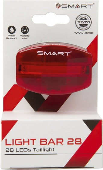 Smart light bar 28 battery rear light