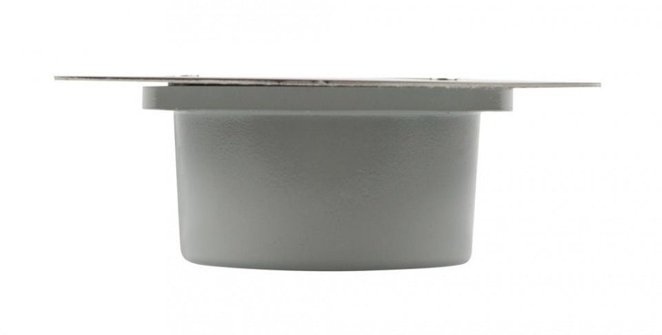 grondspot Carlo solar led 14 x 5 cm RVS zilver