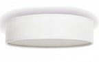 plafondlamp Mia 40 cm 3x E14 staal/textiel wit