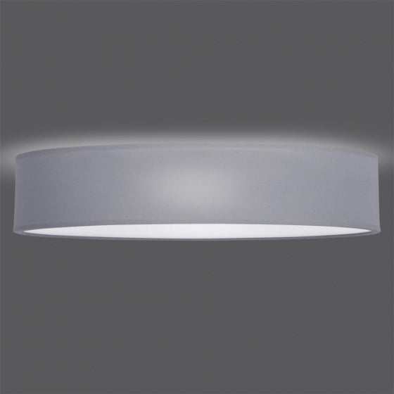 plafondlamp Mia 60 cm 4x E27 staal 60 watt grijs