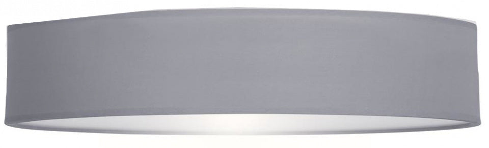 plafondlamp Mia 60 cm 4x E27 staal 60 watt grijs