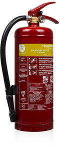 Smartwares fex-15230 - brandblusser schuim 3l - incl ophangbeugel - brandklasse a b - bsi gecertificeerd