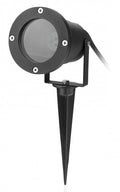 tuinspot GU10 28W 17,8 cm aluminium zwart