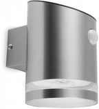 wandlamp Solar led 12V 16 x 14,5 cm RVS zilver