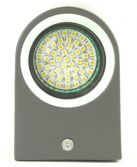 Ranex led wandlamp voor buiten 6 w 230 lm donkergrijs | 1 stuks - ra-5000331 - ra-5000331